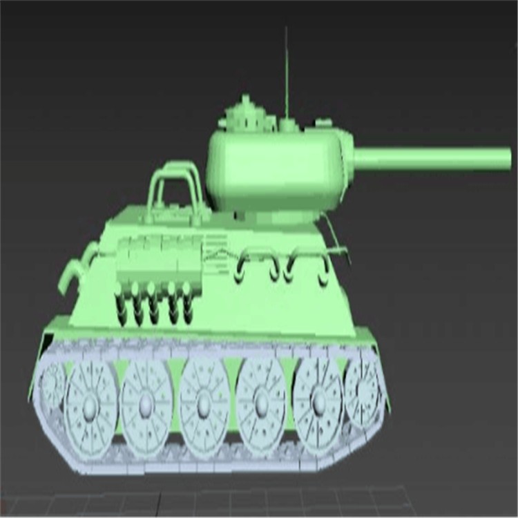 淄博充气军用坦克模型
